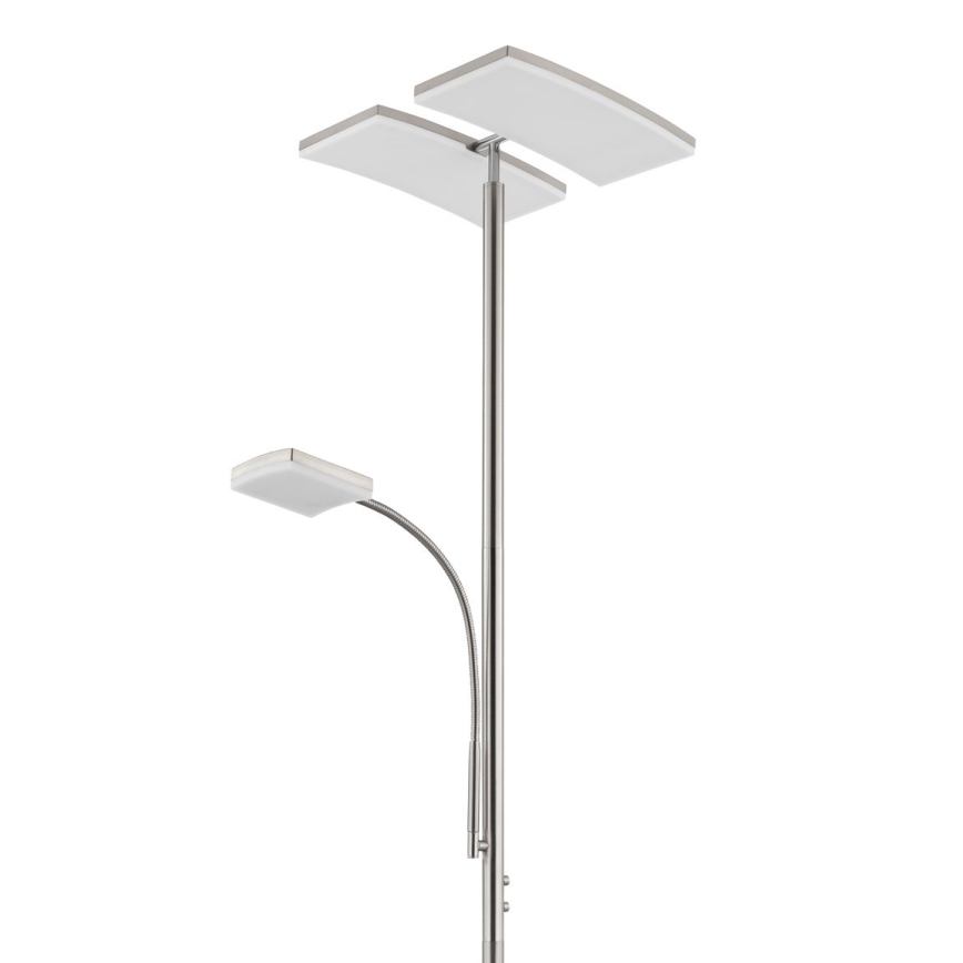 Eglo 33819 - Lampadaire tactile à intensité variable SOLANO LED/30W/230V + LED/4W