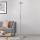 Eglo 33849 - Lampadaire tactile à intensité variable SOLANO LED/30W/230V + LED/4W