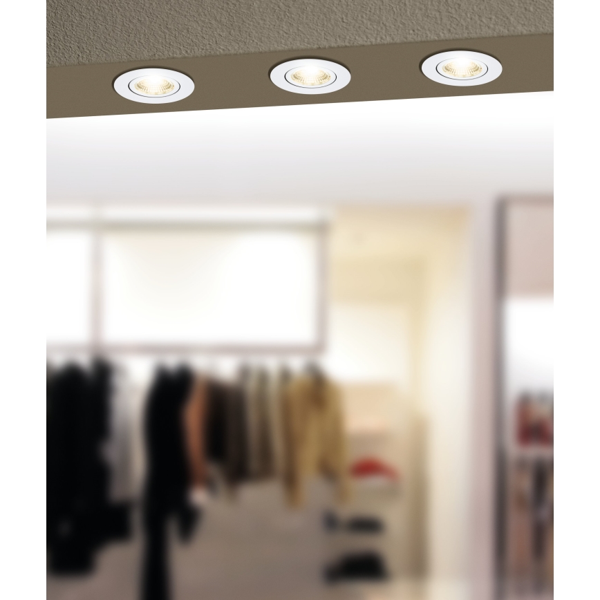 Eglo 33978 - Dimmbarer Einbau-Deckenspot SALICETO LED/4W/230V IP23