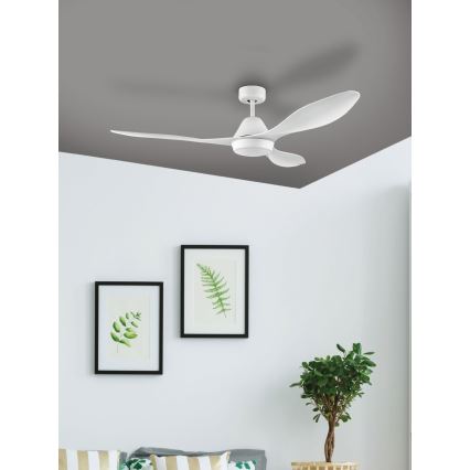 Eglo - Ventilateur de plafond LED/18W/230V + télécommande