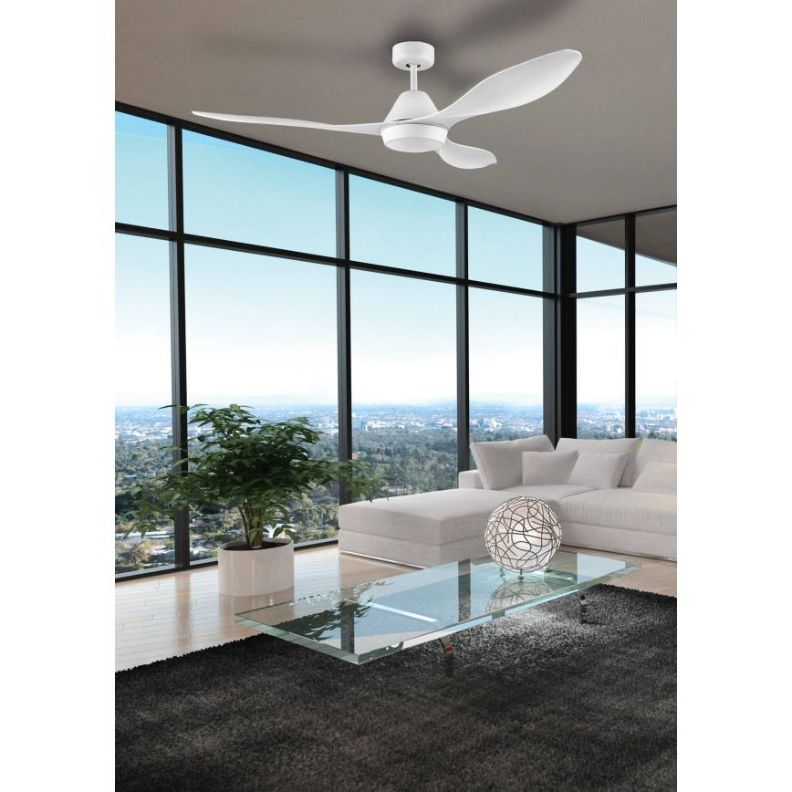 Eglo - Ventilateur de plafond LED/18W/230V + télécommande