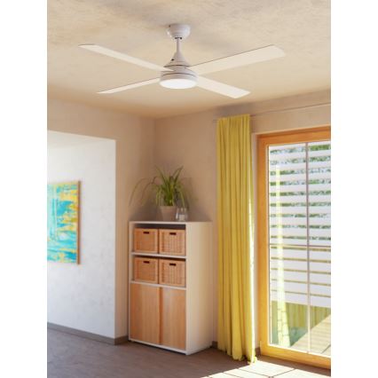 Eglo - LED-Deckenventilator LED/20W/230V 3000/4000/5000K + Fernbedienung weiß