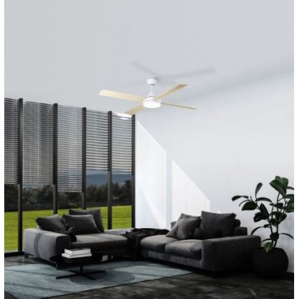 Eglo - LED-Deckenventilator LED/20W/230V 3000/4000/5000K + Fernbedienung weiß