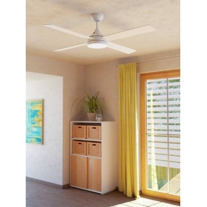 Eglo - LED-Deckenventilator LED/20W/230V 3000/4000/5000K + Fernbedienung weiß
