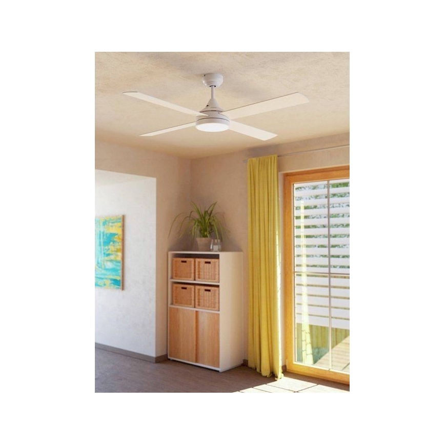 Eglo - LED-Deckenventilator LED/20W/230V 3000/4000/5000K + Fernbedienung weiß