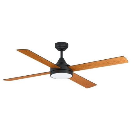 Eglo - Ventilatore da soffitto LED dimmerabile LED/20W/230V + TC nero