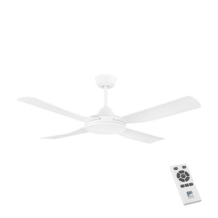 Eglo - Ventilatore da soffitto 52W/230V + telecomando bianco