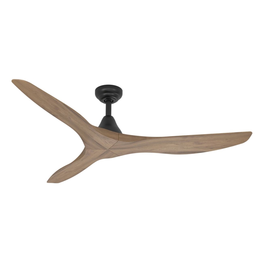 Eglo - Ventilateur de plafond Ø 132 cm marron + télécommande