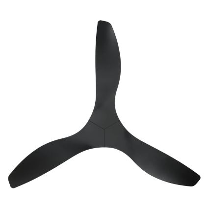 Eglo - Ventilateur de plafond, diamètre 132 cm, noir + télécommande