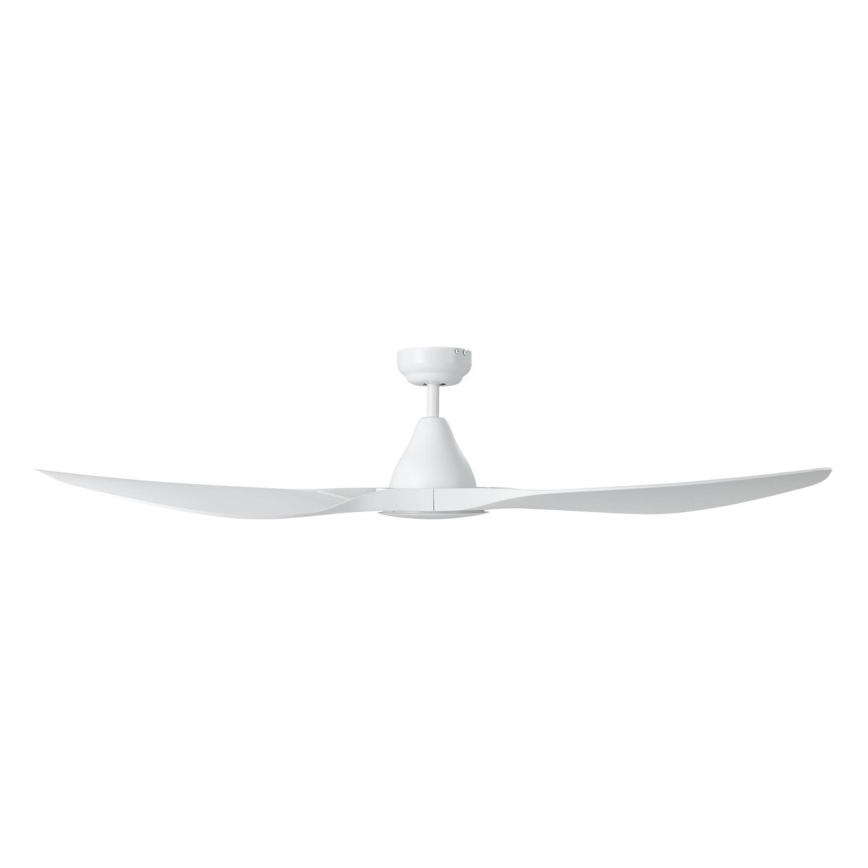 Eglo - Ventilatore da soffitto LED 19 W/230 V Ø 132 cm bianco + telecomando