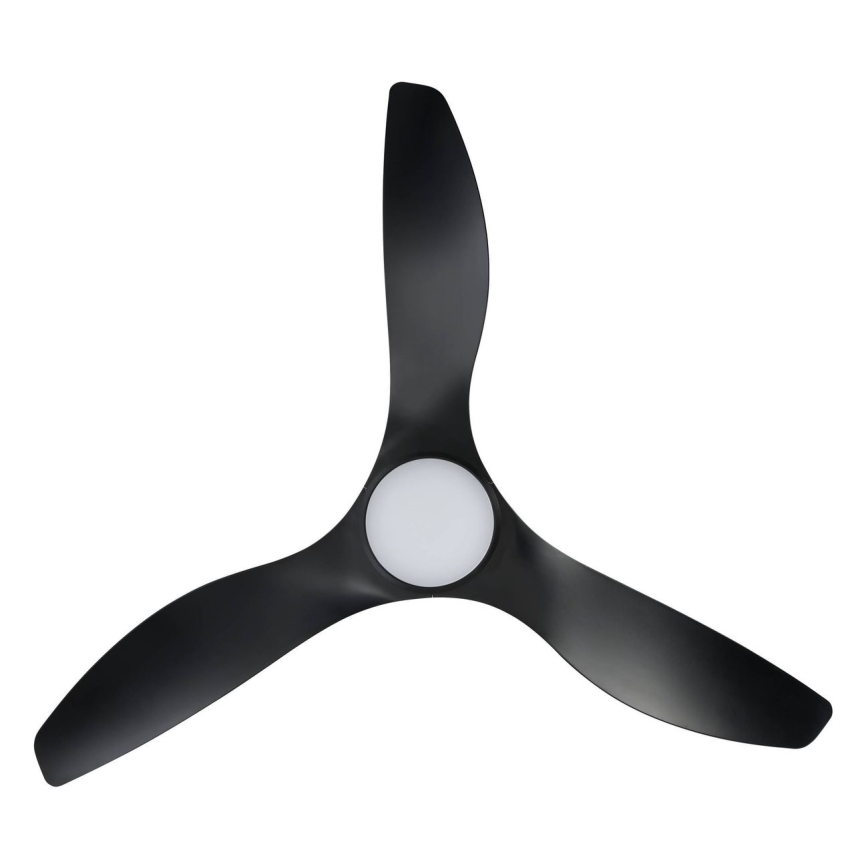 Eglo - Ventilateur de plafond LED/20W/230V 3000/4000/5000K Ø 132 cm noir + télécommande