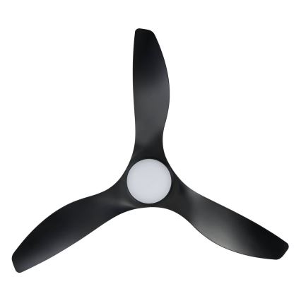 Eglo - Ventilatore da soffitto LED/19W/230V Ø 132 cm nero + telecomando