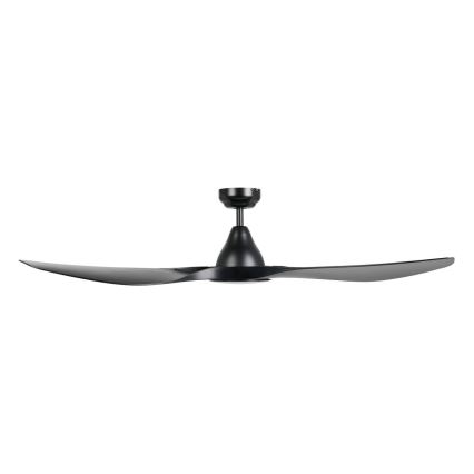 Eglo - Ventilatore da soffitto LED/19W/230V Ø 132 cm nero + telecomando