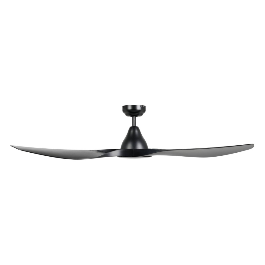 Eglo - Ventilatore da soffitto LED/19W/230V Ø 132 cm nero + telecomando