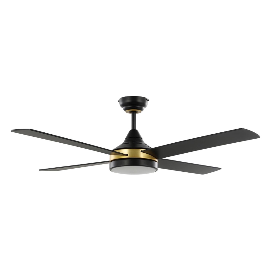 Eglo - LED-Deckenventilator LED/19W/230V 3000/4000/5000K Ø 122 cm schwarz + Fernbedienung