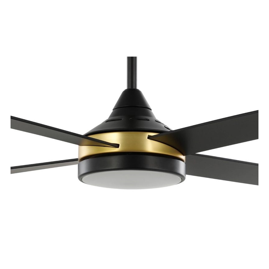 Eglo - LED-Deckenventilator LED/19W/230V 3000/4000/5000K Ø 122 cm schwarz + Fernbedienung