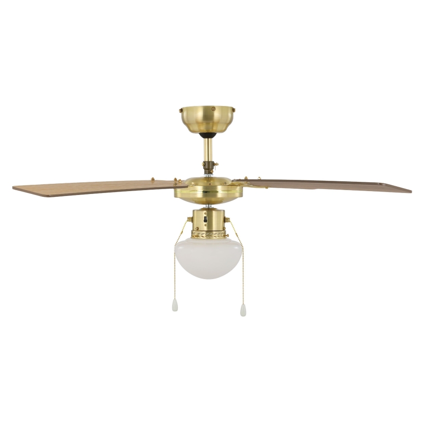 Eglo - Deckenventilator 1xE27/60W/230V golden