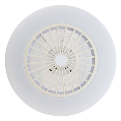 Eglo - Ventilatore da soffitto LED dimmerabile 3xLED/12,6W/230V Ø 55 cm bianco + telecomando