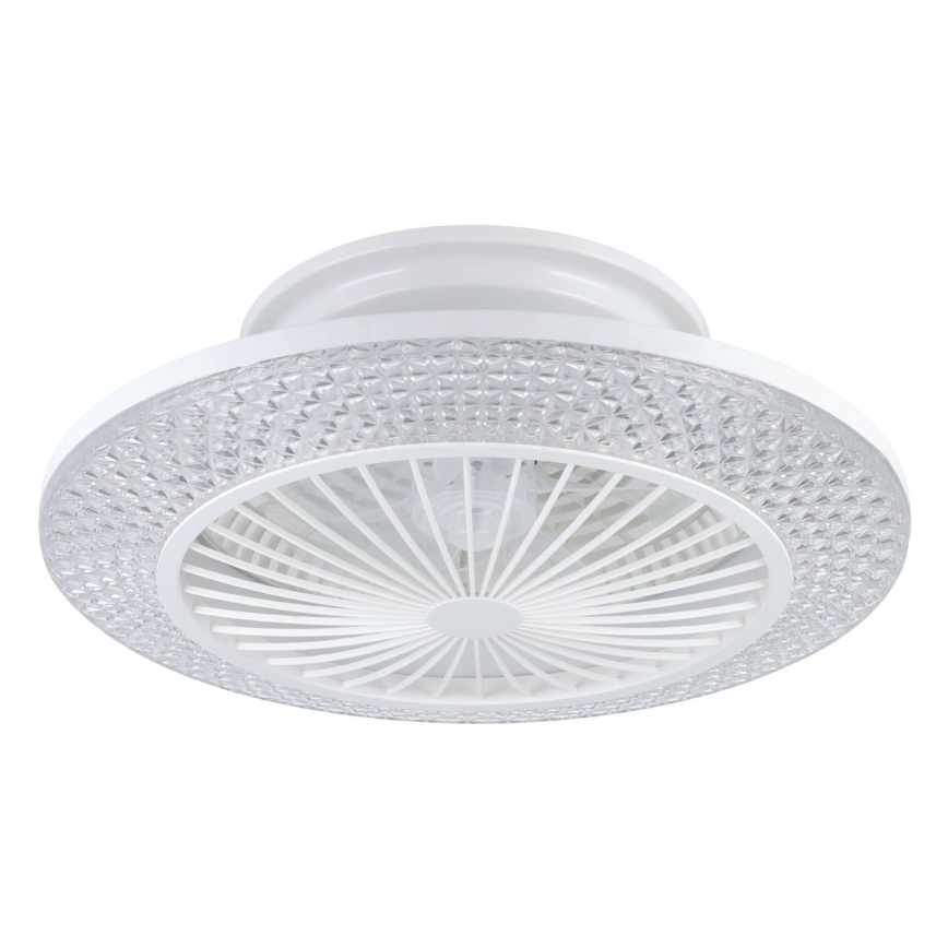 Eglo - Ventilatore da soffitto LED dimmerabile 3xLED/12,6W/230V 2700-6500K Ø 55 cm bianco + telecomando