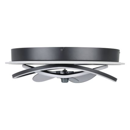 Eglo - LED-dimmbarer Deckenventilator 4xLED/9W/230V 2700-6500K Ø50 cm schwarz + Fernbedienung