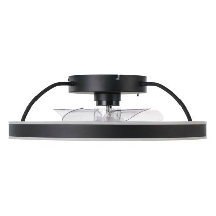 Eglo - LED RGBW dimmbarer Deckenventilator LED/36W/230V 3000-6500K Ø 50 cm schwarz + Fernbedienung