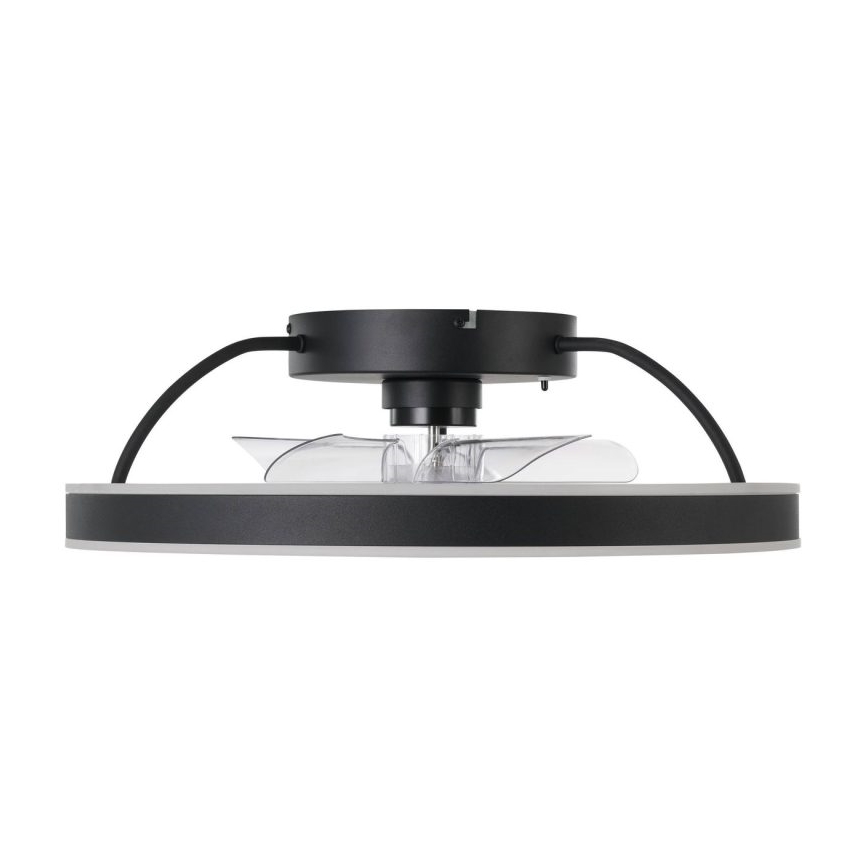 Eglo - Ventilateur de plafond LED RGBW dimmable LED/36W/230V 3000-6500K Ø 50 cm noir + télécommande