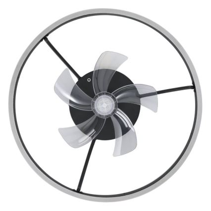 Eglo - Ventilatore da soffitto dimmerabile LED RGBW/36W/230V 3000–6500K Ø 50 cm nero + telecomando