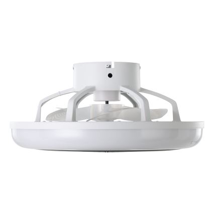 Eglo - LED-dimmbarer Deckenventilator 3xLED/8,5W/230V 2700-6500K Ø 45,5 cm schwarz + Fernbedienung
