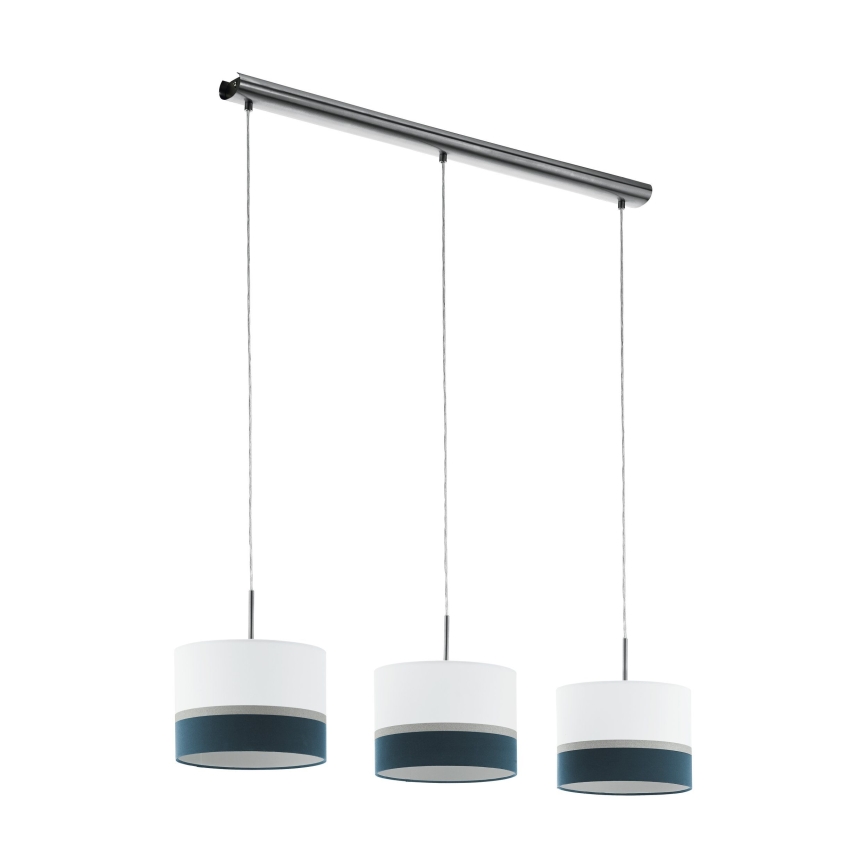 Eglo 38555 - Suspension filaire SPALTINI 3xE27/60W/230V