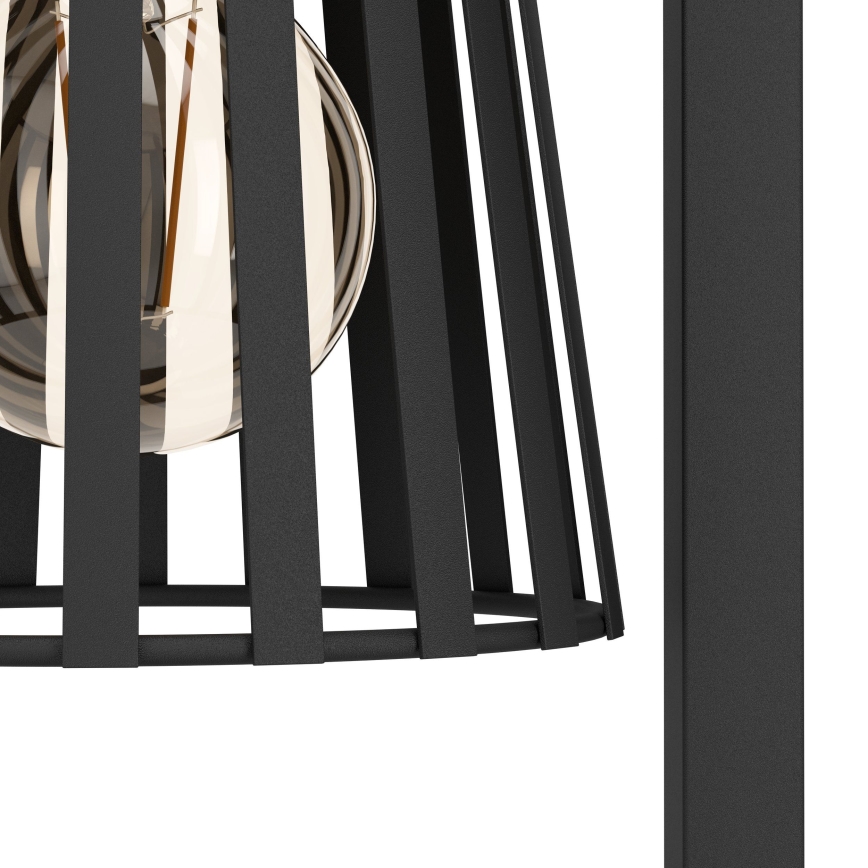 Eglo - Lampe de table 1xE27/40W/230V noir
