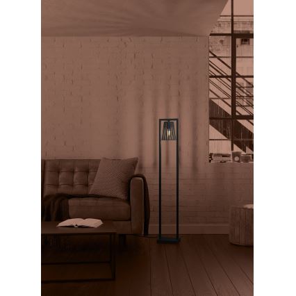 Eglo - Lampada con piedistallo 1xE27/40W/230V nero