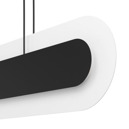 Eglo - Lampadario a sospensione con filo LED dimmerabile LED/32W/230V 3000K nero