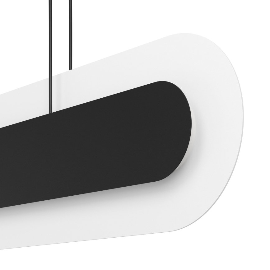 Eglo - Lampadario a sospensione con filo LED dimmerabile LED/32W/230V 3000K nero