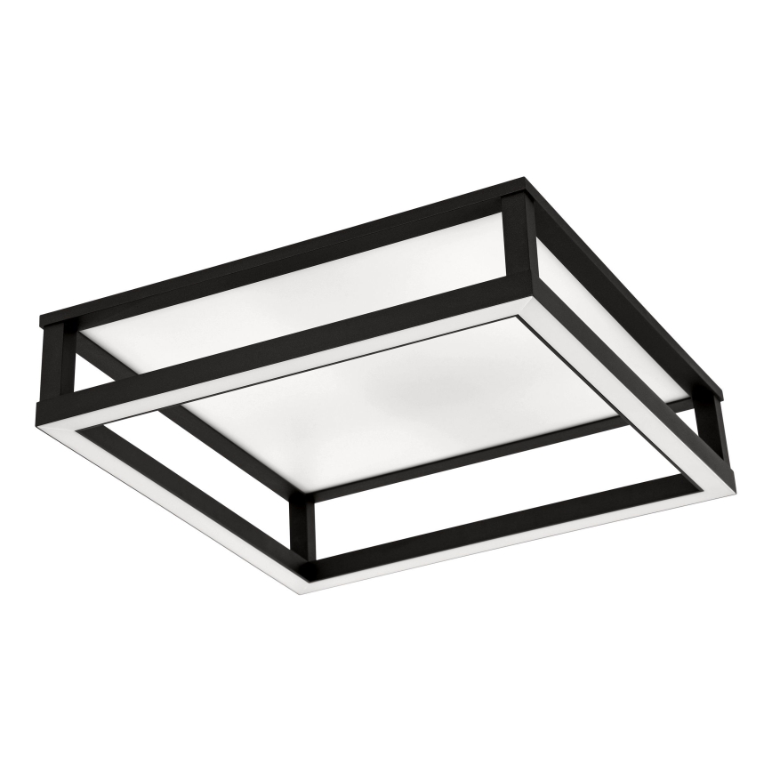 Eglo - Plafonnier à intensité variable LED/29,4W/230V 2700-6500K noir + Télécommande