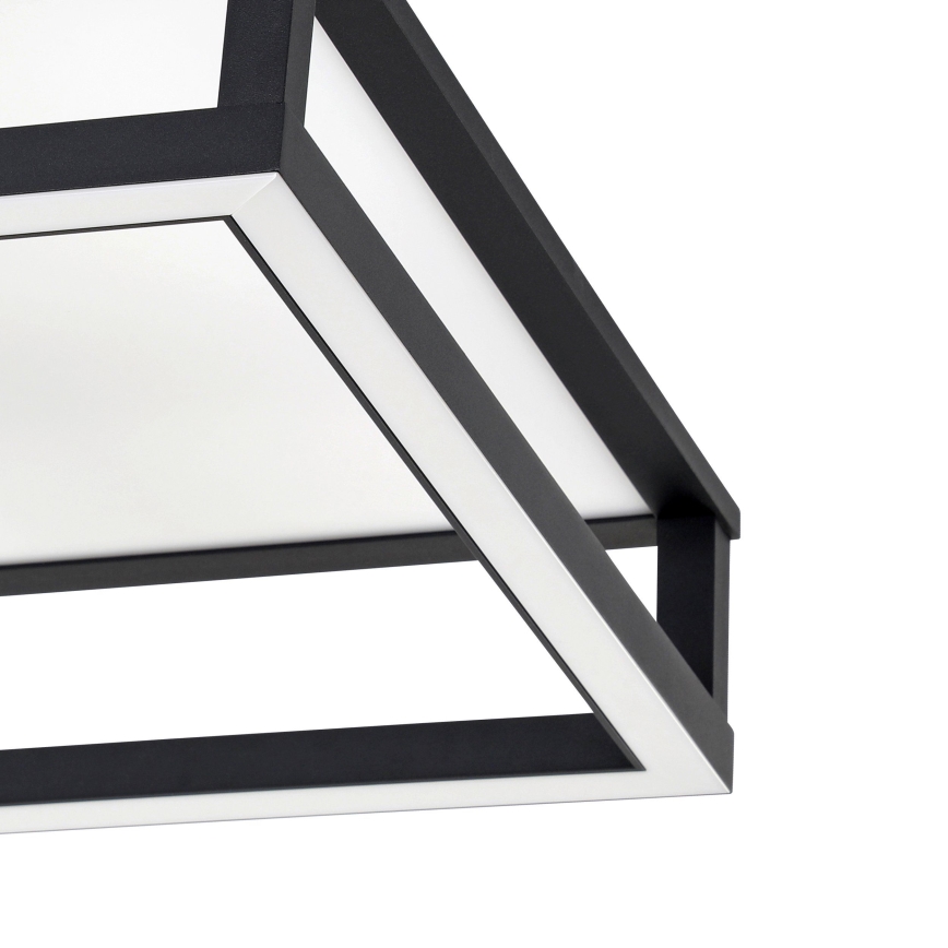 Eglo - Plafonnier à intensité variable LED/29,4W/230V 2700-6500K noir + Télécommande
