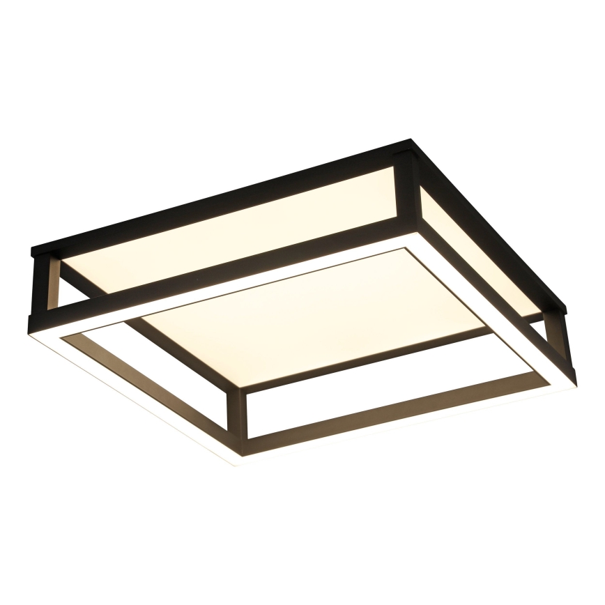 Eglo - Plafonnier à intensité variable LED/29,4W/230V 2700-6500K noir + Télécommande
