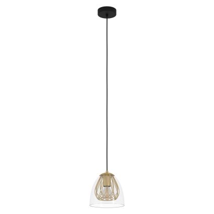 Eglo - Hängeleuchte 1xE27/40W/230V golden