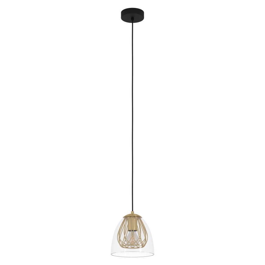 Eglo - Hängeleuchte 1xE27/40W/230V golden