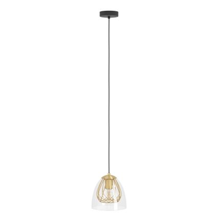 Eglo - Hängeleuchte 1xE27/40W/230V golden