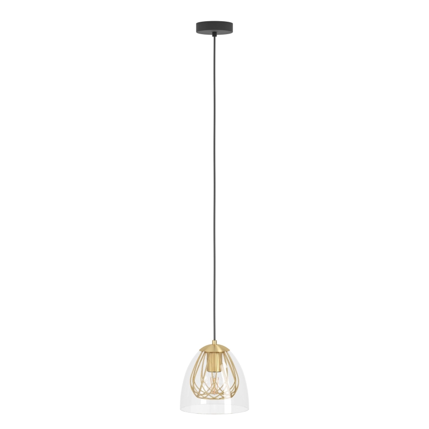 Eglo - Hängeleuchte 1xE27/40W/230V golden