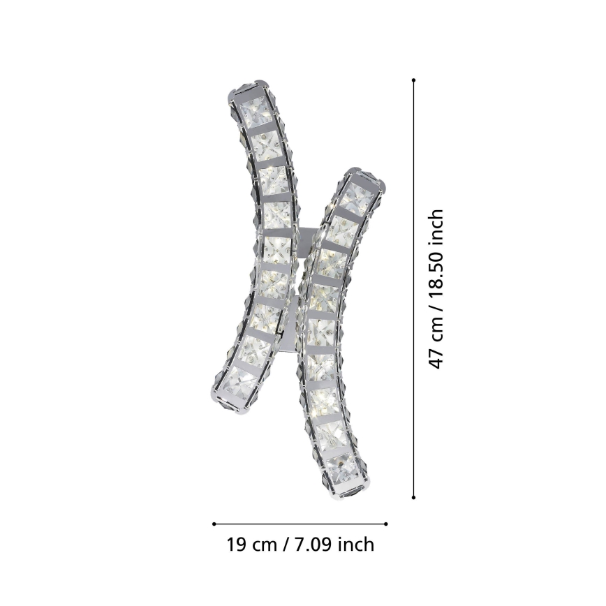 Eglo - Applique a LED LED/12W/230V