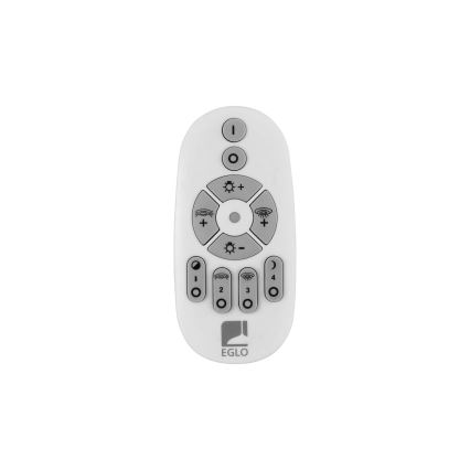 Eglo - Dimmbare LED-Hängeleuchte 3xLED/8W/230V + 3xLED/8,5W 3000K schwarz + Fernbedienung