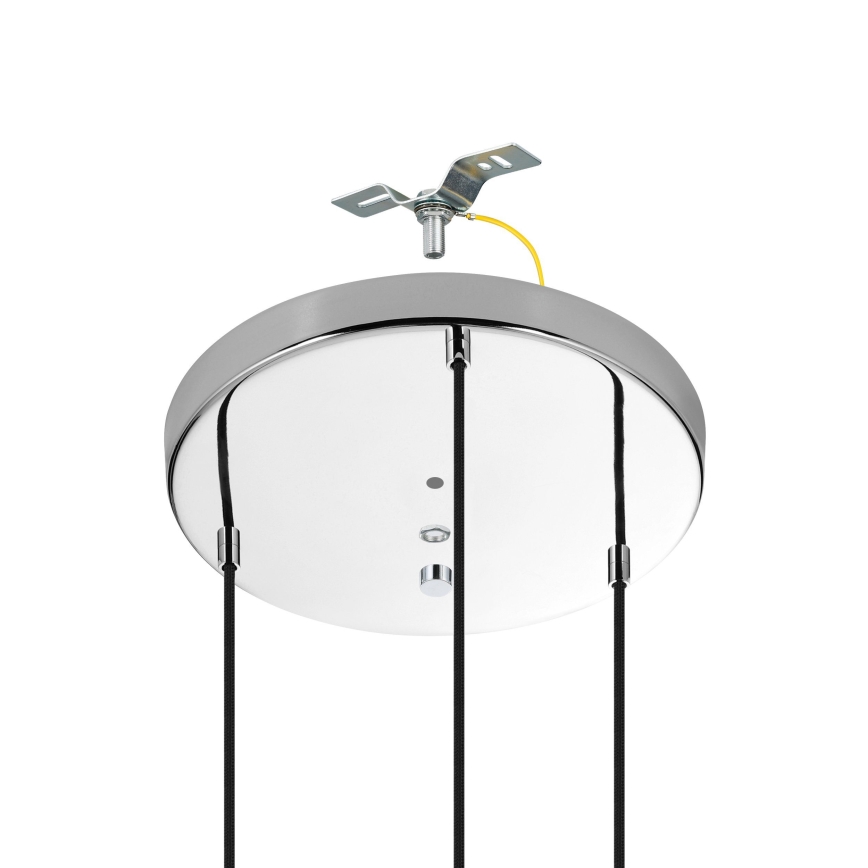 Eglo - Hängeleuchte 3xE27/40W/230V glänzendes Chrom