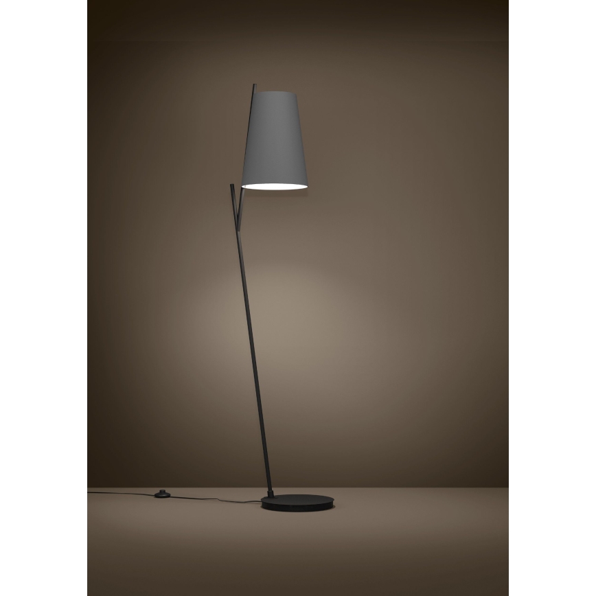 Eglo - Lampada con piedistallo 1xE27/40W/230V grigio