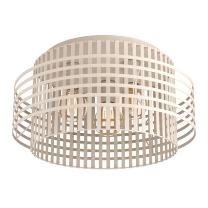 Eglo - Plafoniera 3xE27/40W/230V color crema