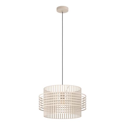 Eglo - Suspension filaire 1xE27/40W/230V d. 48 cm crème