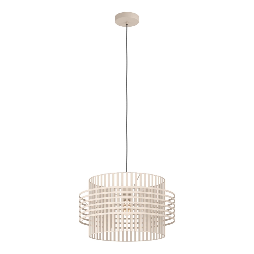 Eglo - Suspension filaire 1xE27/40W/230V d. 48 cm crème