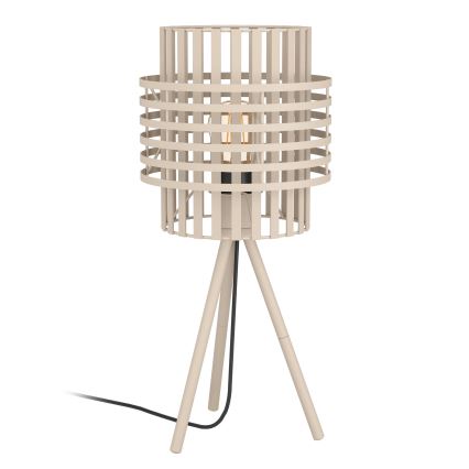 Eglo - Lampadaire 1xE27/40W/230V crème