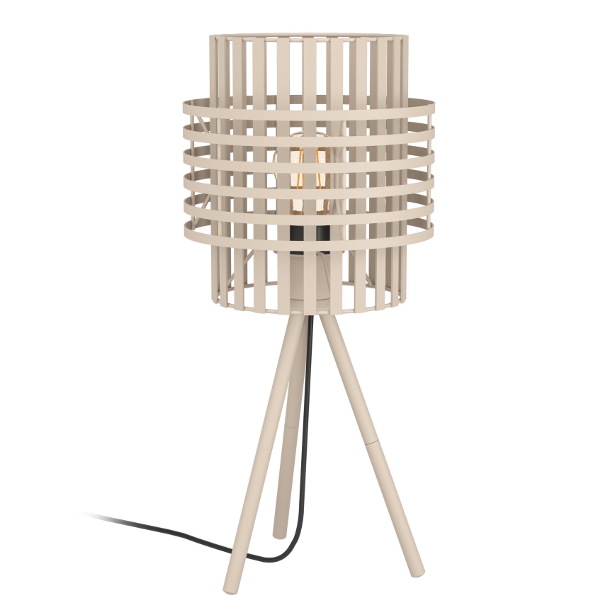 Eglo - Lampadaire 1xE27/40W/230V crème