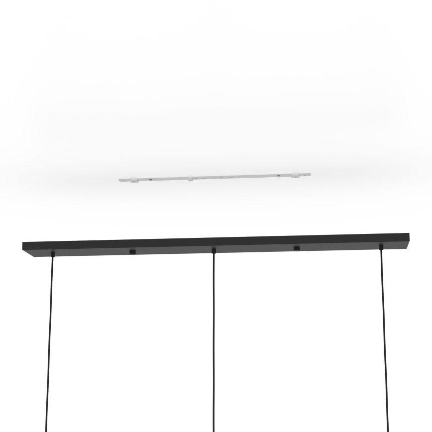 Eglo - Hängeleuchte 3xE27/40W/230V braun
